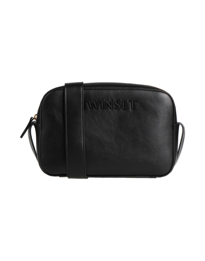 Shop Twinset Handbags In Black