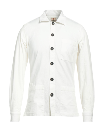 Shop Guy Rover Man Shirt White Size L Cotton