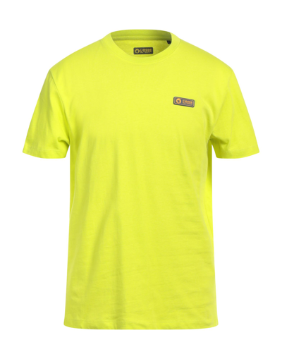 Shop Ciesse Piumini Man T-shirt Acid Green Size L Cotton