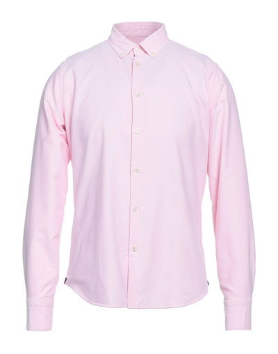 Shop Gmf 965 Man Shirt Pink Size 15 ½ Cotton