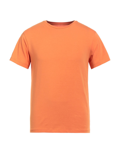 Shop Momo Design Man T-shirt Orange Size M Cotton, Elastane