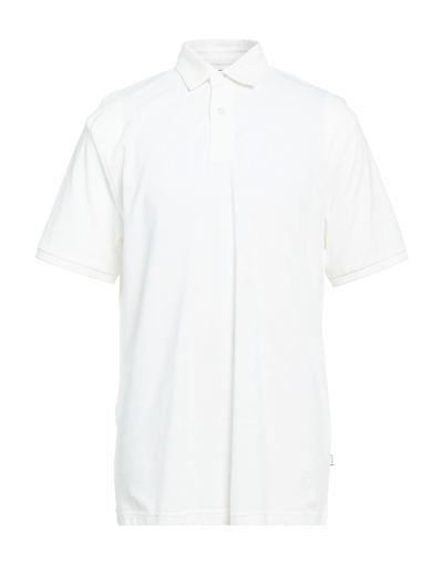 Shop At.p.co At. P.co Man Polo Shirt White Size Xxl Cotton