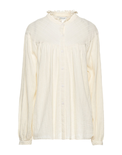 Shop Overlover Shirts In Ivory