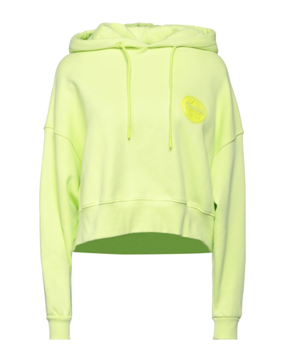 Shop Teen Idol Woman Sweatshirt Acid Green Size S Cotton