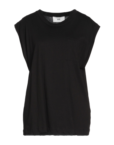 Shop Solotre Woman T-shirt Black Size 3 Cotton