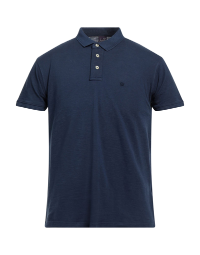 Shop Scout Polo Shirts In Dark Blue