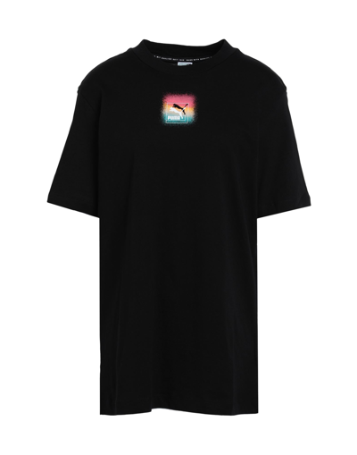 Puma T-shirts In Black