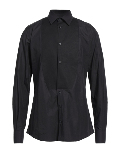 Shop Dolce & Gabbana Man Shirt Black Size 14 ½ Cotton