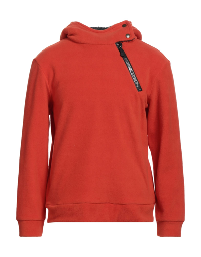 Shop Momo Design Man Sweatshirt Orange Size M Polyester