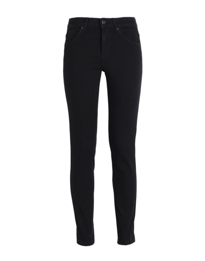 Shop Vero Moda Woman Jeans Black Size Xs-30l Organic Cotton, Polyester, Viscose, Elastane