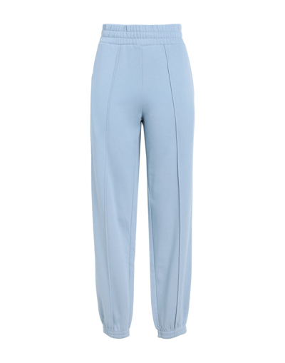 Shop Puma Classics Sweatpants Tr Woman Pants Sky Blue Size L Cotton
