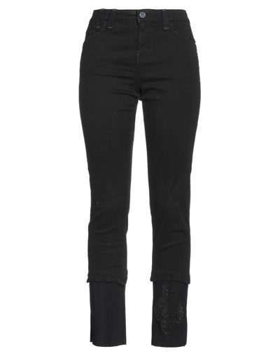 Shop Elisa Cavaletti By Daniela Dallavalle Woman Pants Black Size 28 Cotton, Elastane