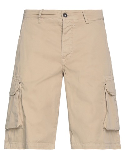 Shop 40weft Man Shorts & Bermuda Shorts Sand Size 30 Cotton In Beige