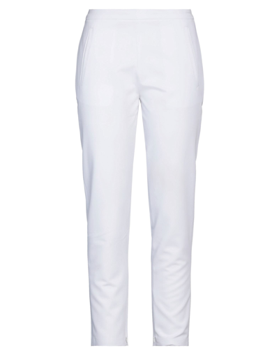 Shop Jijil Woman Pants White Size 4 Polyester, Viscose, Elastane