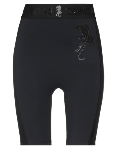 Shop Dundas Woman Leggings Black Size Xl Polyester, Lycra