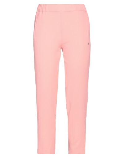 Shop Ottod'ame Woman Pants Light Pink Size 8 Polyester, Elastane