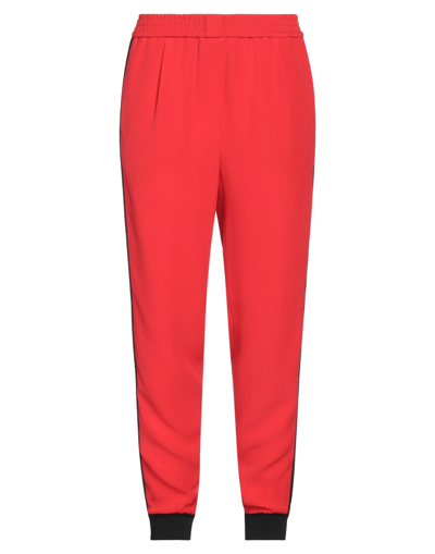 Shop Philipp Plein Woman Pants Red Size M Viscose, Ecocoolmax
