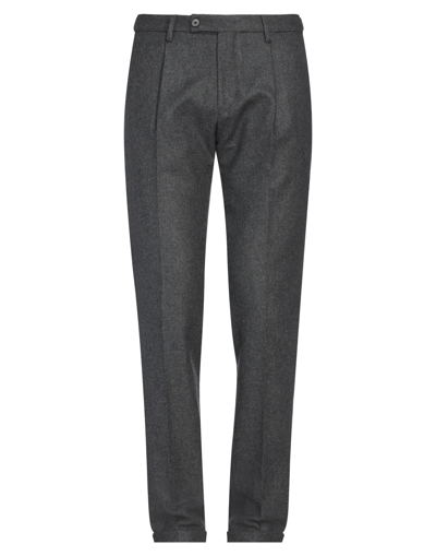 Shop Michael Coal Man Pants Lead Size 33 Virgin Wool In Grey