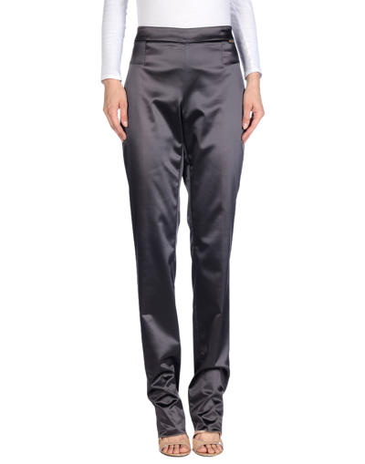 Shop Galliano Pants In Steel Grey