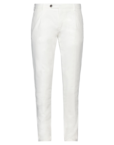 Shop Gta Il Pantalone Man Pants White Size 38 Cotton, Elastane