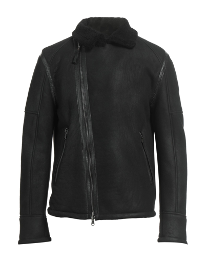 Shop Garrett Man Jacket Black Size 44 Soft Leather