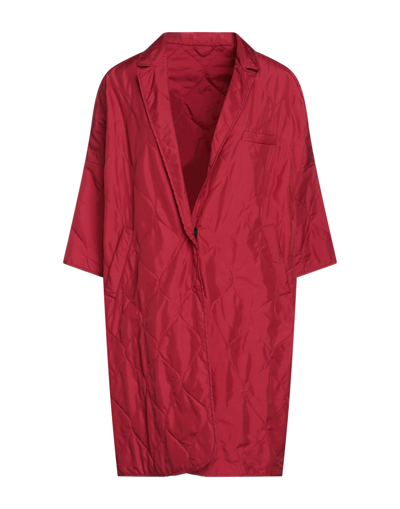 Shop Il Cappottino Woman Jacket Red Size 8 Nylon, Polyester