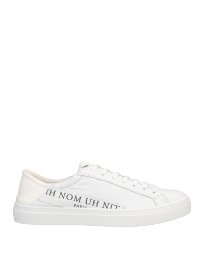 Shop Ih Nom Uh Nit Man Sneakers White Size 9 Soft Leather