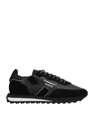 Shop Ghoud Venice Ghōud Venice Man Sneakers Black Size 7 Soft Leather, Textile Fibers