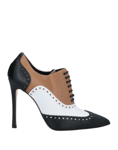 Shop Icone Lace-up Shoes In Black