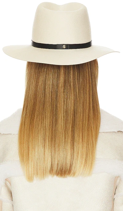 Shop Janessa Leone Luca Hat In Cream