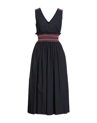 P.a.r.o.s.h Midi Dresses In Blue