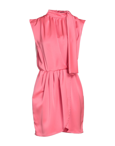 Shop Actualee Woman Mini Dress Pink Size 10 Polyester