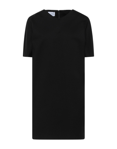Shop Millenovecentosettantotto Woman Short Dress Black Size 0 Viscose, Polyamide, Elastane