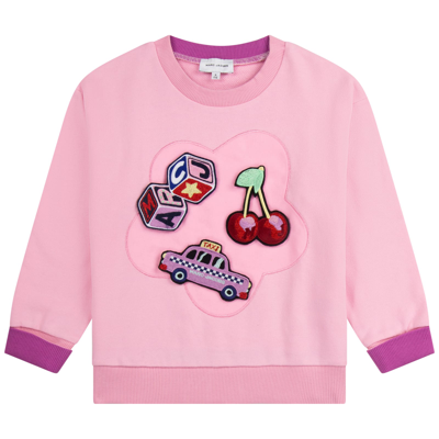 Shop Marc Jacobs Sweatshirt With Print In Pink