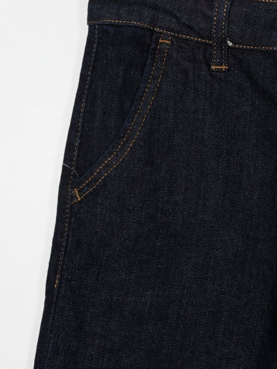 Shop Paolo Pecora Stretch Jeans In Blue