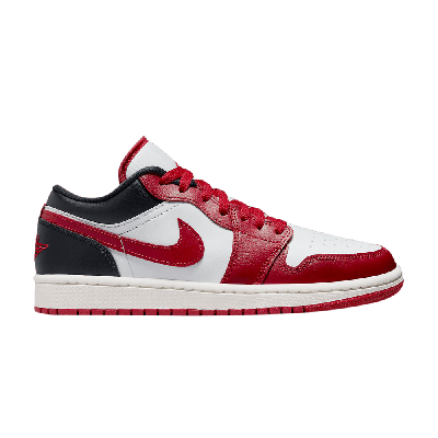 Pre-owned Air Jordan Wmns  1 Low 'white Gym Red'