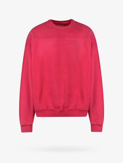 Shop Guess Usa Sweatshirt In Pink