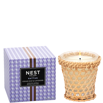 Shop Nest New York Rattan Cedar Leaf And Lavender Classic Candle 243ml