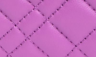 Shop Kurt Geiger Leather Cardholder In Purple
