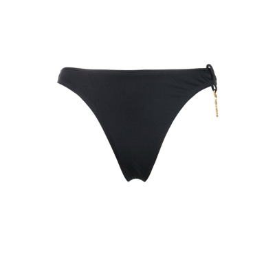 Shop Jacquemus Black Le Bas De Maillot Signature Bikini Bottoms