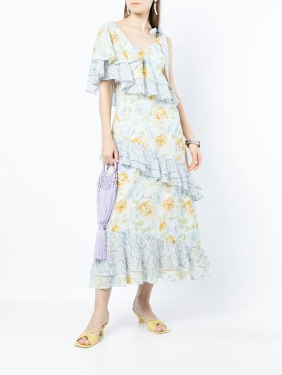 Shop We Are Kindred Giovanna Tiered Dress In Blue