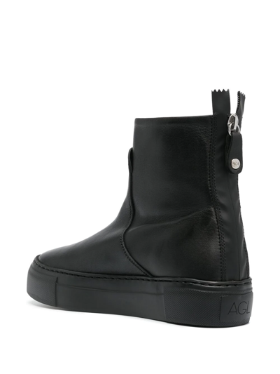 Shop Agl Attilio Giusti Leombruni Meghan Leather Ankle Boots In Schwarz