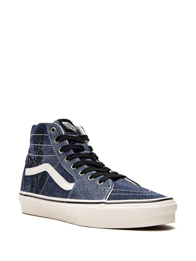 Vans Sk8-hi Tapered Sneakers In Blau