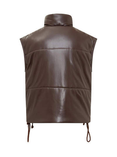 Shop Nanushka Padded Cropped Vest