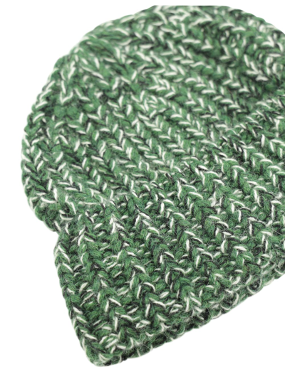 Zanone Wool Hat In Verde