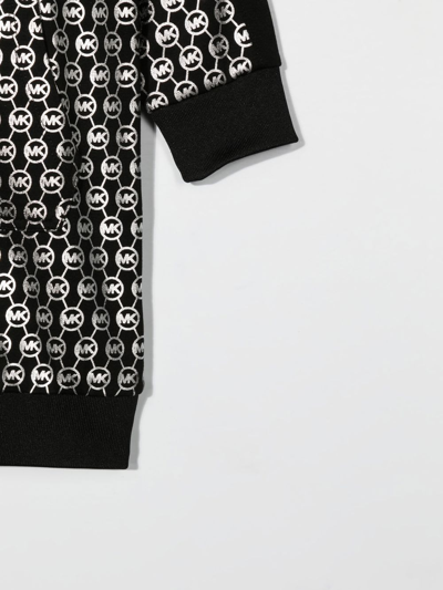 Shop Michael Kors Dress With Logo In Black