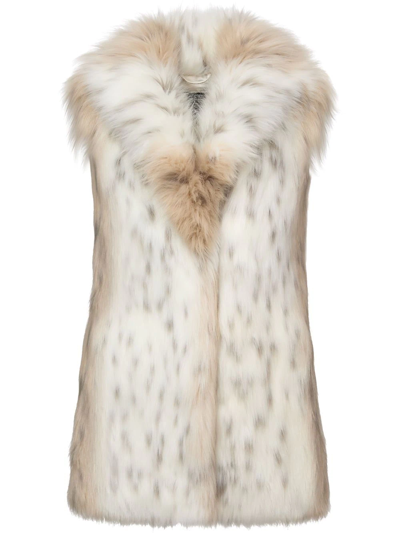 Shop Unreal Fur Rubicon Faux-fur Vest In White