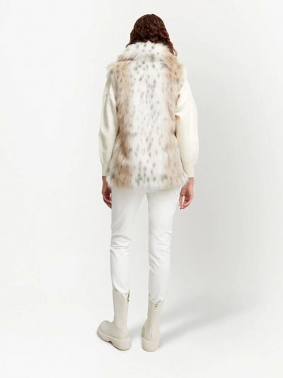 Shop Unreal Fur Rubicon Faux-fur Vest In White