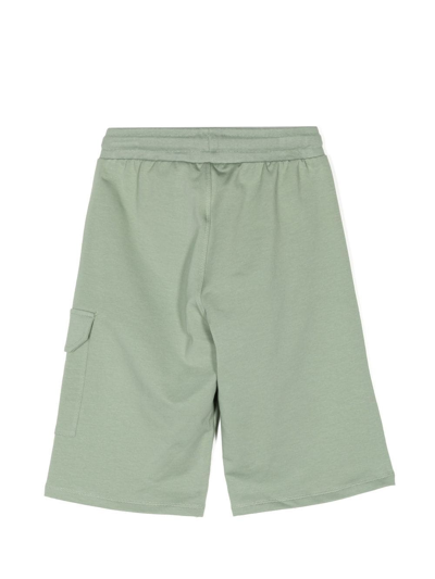 Aigner Patch-pocket Shorts In Green