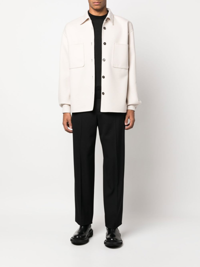 Colombo Crew Neck Long-sleeved Jumper In Black